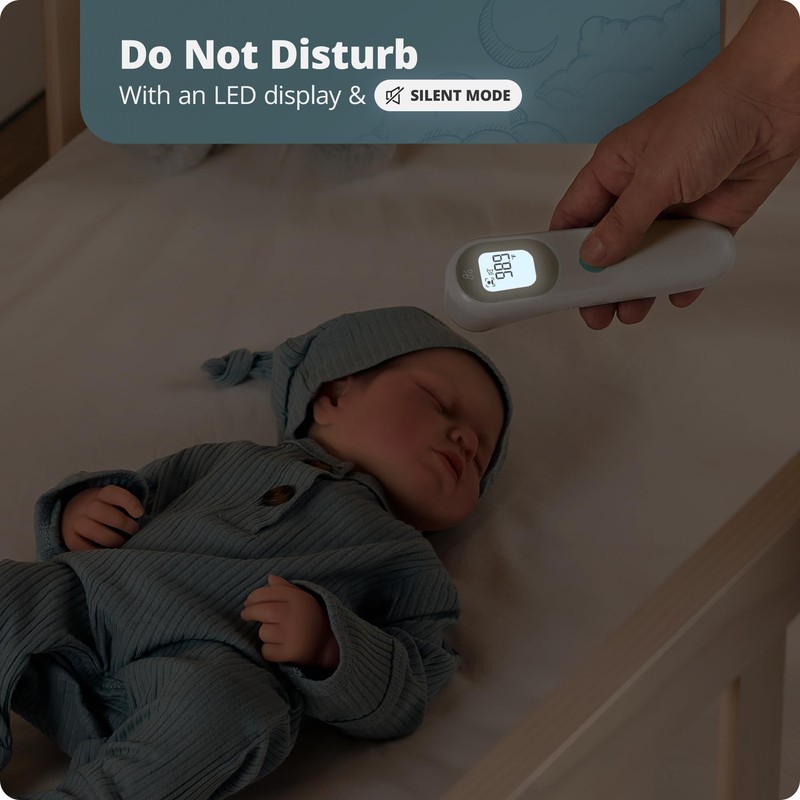 Greater Goods No-Touch Infrared Digital Thermometer for Adults, Kids, and