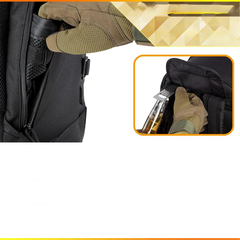 Tactical Cooler Backpack Insulated Waterproof Leak Proof Multi-Purpose Lunch Bag