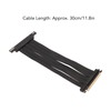 PCIe 4.0 X16 Riser Cable 90 Degree High Speed Single