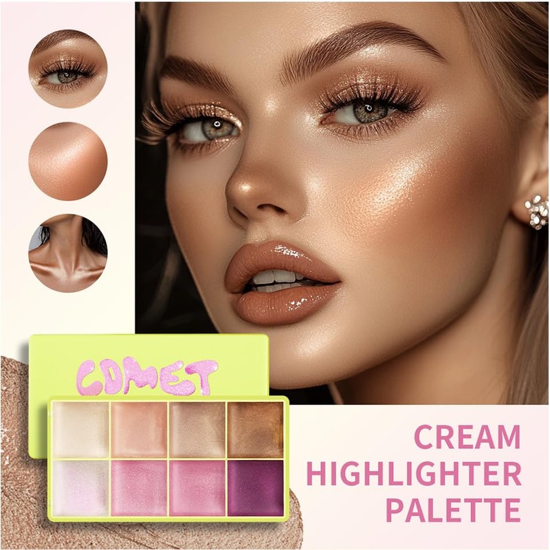 Cream Highlighter for Face Body