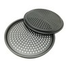 LS Kitchen Pizza Tray Non-Stick Pizza Baking Tray with Holes