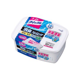 Quickle Toilet Deodorizing Strong Container, 10 Pieces