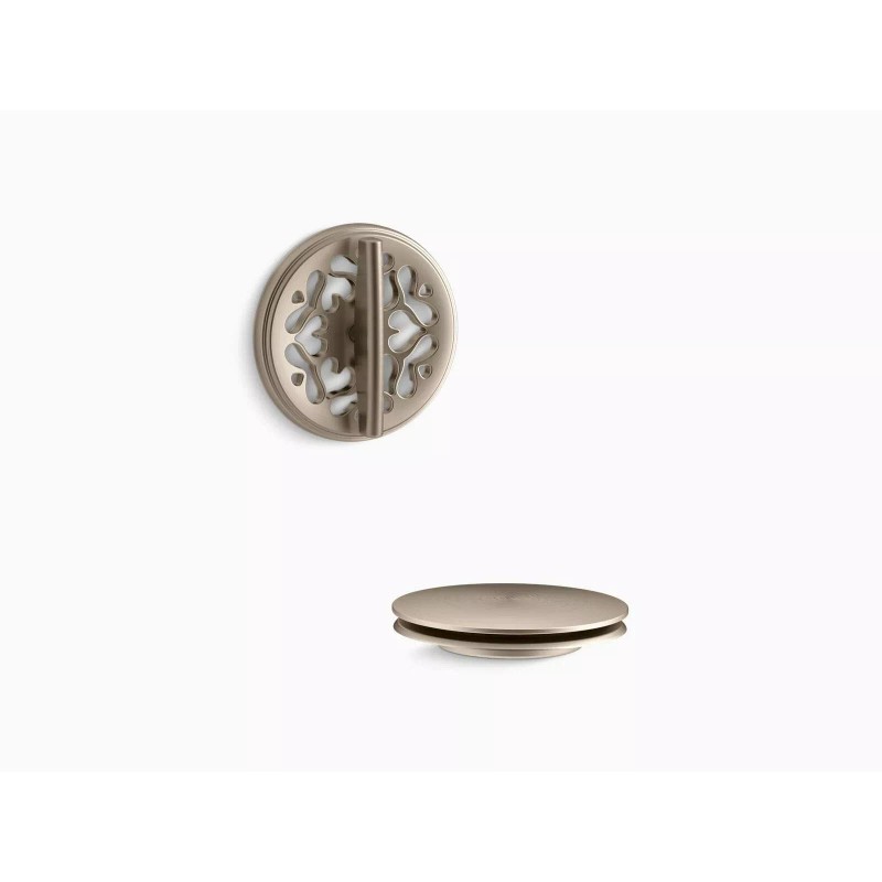 KOHLER PureFlo Victorian Rotary Turn Bath Drain Trim T37394-BV