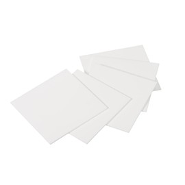 PATIKIL Aluminium Oxide Ceramic Sheet Square Cooling Pad Insulation Sheet High Strength for MOS Transistor 50 x 50 x 1 mm (2 x 2 x 0.04 Inches) Pack of 5