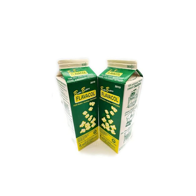 35oz Carton Concession Essentials Better Butter Flavacol Popcorn Season -