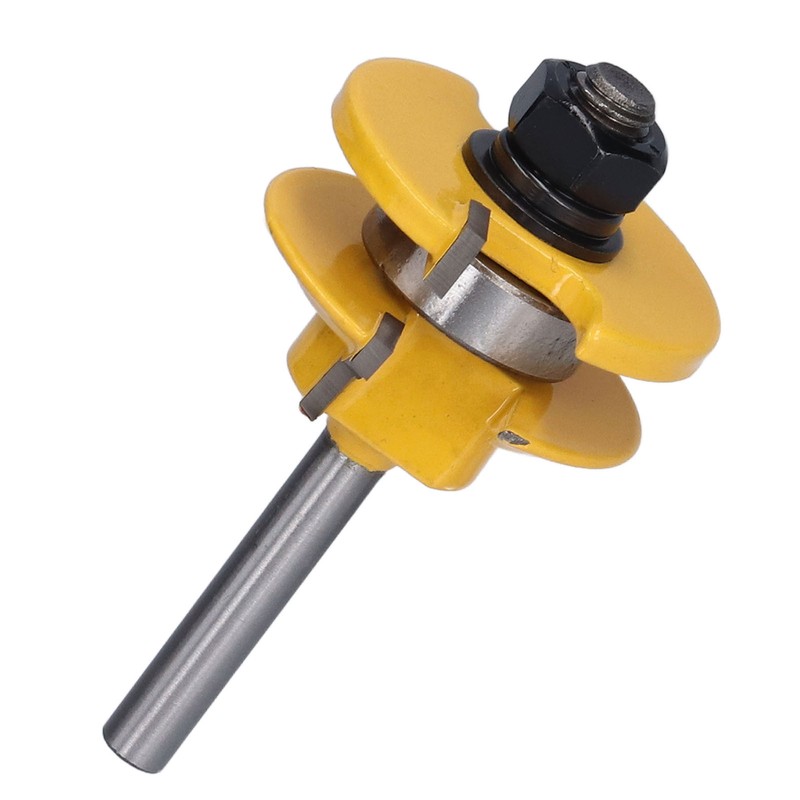 3Pcs Rail Stile Router Bits Roman Ogee Bit Woodworking Groove