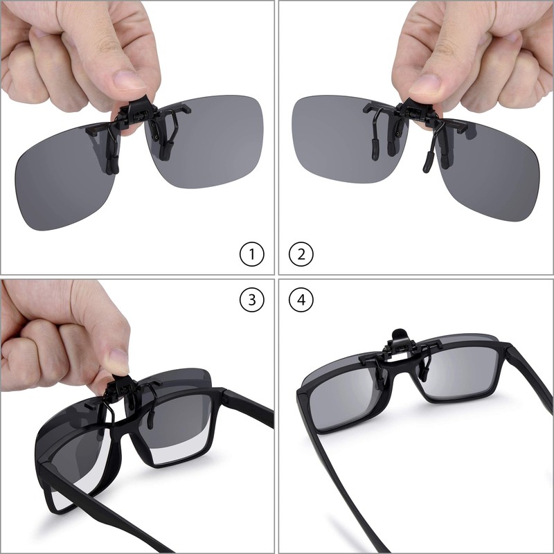 Blue Light Blocking Clip On Glasses for Computer, Digital, Screen