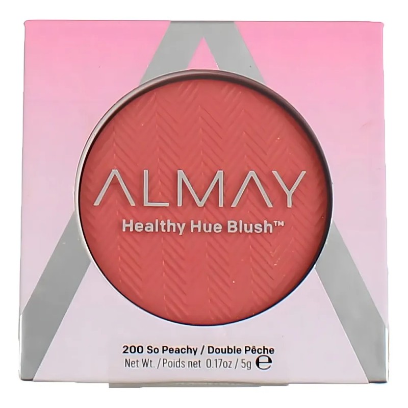 Rubor Almay Healthy Hue Blush Tono 200 So Peachy Polvo