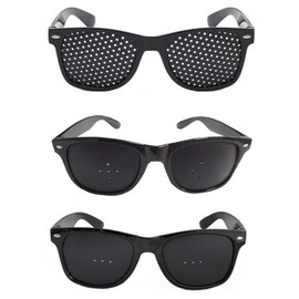 MOCOXYKLXY Vision Recovery Pinhole Glasses for Myopia, Hyperopia, Presbyopia, Eye Fatigue, Refreshment, Astigmatism Correction, Bifocal, Vision Training, Eye Muscle Exercise, Eye Fatigue Relief