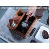 54mm Espresso Tamper for Breville Machine Rosewood KNODOS Auto Leveling,