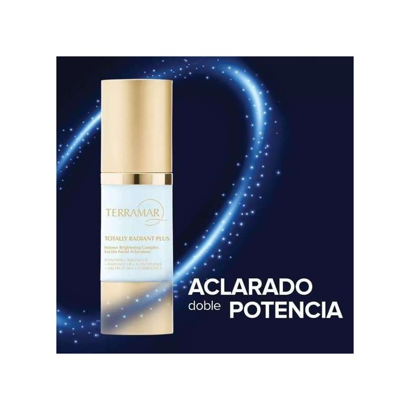 TOTALLY RADIANT PLUS COMPLEJO DE BRILLO INTENSO (LOCION FACIAL ACLARADORA)
