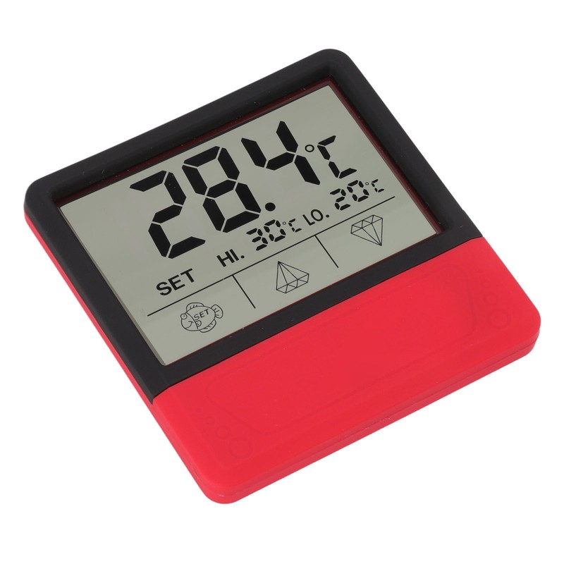 Digital Aquarium Thermometer High Accuracy High Temperature Alarm LED Fish