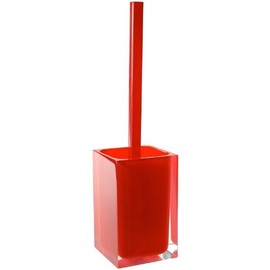 Gedy RA33-06 Rainbow Toilet Brush Holder, 2" L x 3.86" W, Red