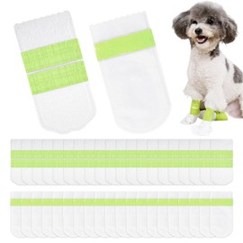 DHSBGWSX 20 Waterproof Dog Boots with Double Straps, 20 Waterproof Dog Boots with Single Strap, Rain Boot Covers for Dogs, Paw Protection Covers for Dogs, Paw Protection Shoes for Pets