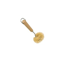 Redecker Sink/Bath Overflow Brush with Wooden Handle