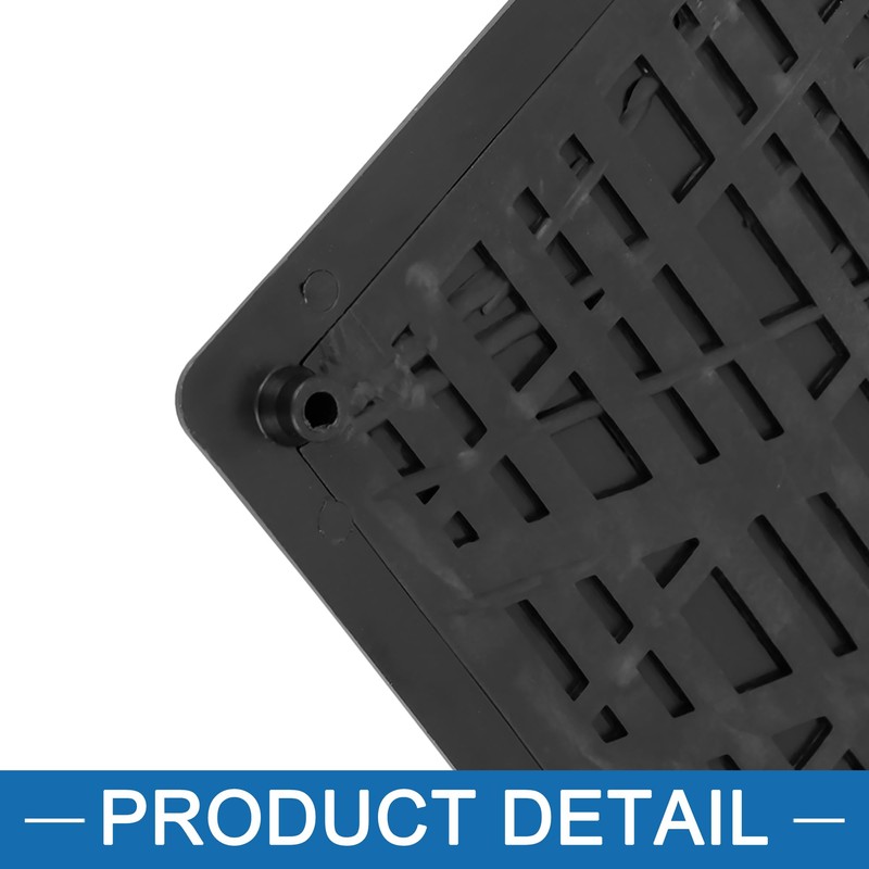 A ABSOPRO Car Floor Mat Patch Heel Scuff Plate Foot