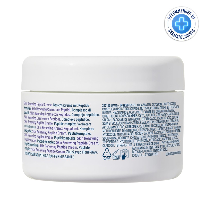CeraVe Skin Renewing Night Cream, Niacinamide, Peptide Complex, and Hyaluronic