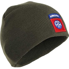 Fostex 82nd Airborne Beanie Hat (Green), Green