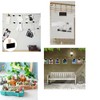 RXKFIGX 50 Pieces Mini Blackboard Clips Mini Wooden Blackboard Small
