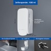 HyPaFol Soap Dispenser 1000 ml - Refillable, Matt White, Wall