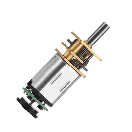 Gear Motor DC-6V Geared Motor 2W GBMQ-GM12BY20 with Magnetic Coded Floppy Hall Coder (6V 70rpm)