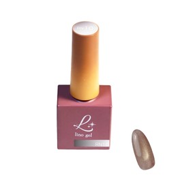 Magnetic Gel 0.3 oz (8 g), Red, Brown, Glaze Type, Dull Color, High Brightness x Fine Particles, Art Color Gel, UV/LED Compatible, Self Pro Nail Linogel (RN10,1)