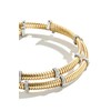 BaubleBar Eve Cuff Bracelet - Clear/Gold
