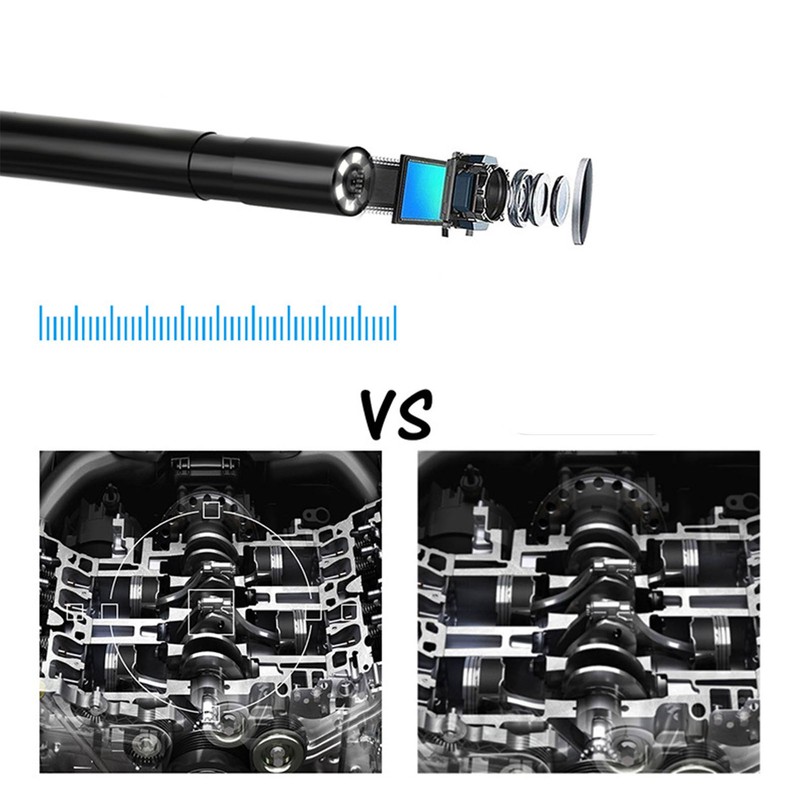 Endoscope Camera WIFI Cell Phone Waterproof 3.6mm Industrial Endoscope Snake