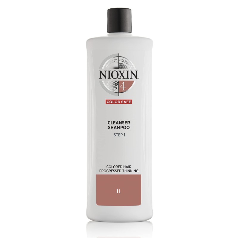 Nioxin Shampoo Sistema #4 Anticaída para el Cuidado de Color,