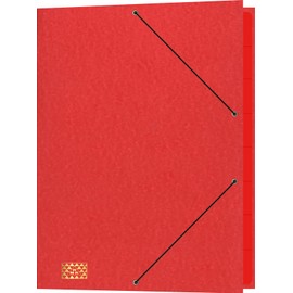 RNK 4616 2 Elasticated Folder 25 cm Red