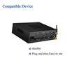 Voluty Tek Audio Video Connector RCA Female to Male Right