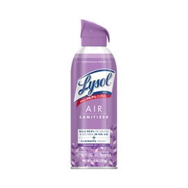 Lysol Air Sanitizer Spray, For Air Sanitization and Odor Elimination, Simple Fresh, Lavender, Cotton Blossom 10 Fl. Oz (Pack of 3)