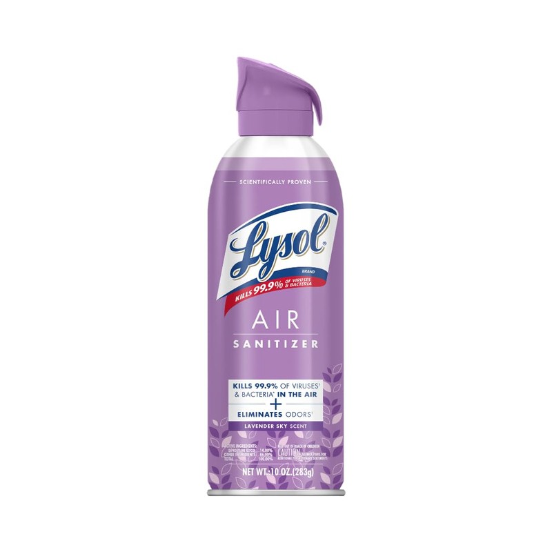 Lysol Air Sanitizer Spray, For Air Sanitization and Odor Elimination,