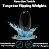 Reaction Tackle Tungsten Flipping Weights Sinkers - 3/8 Black