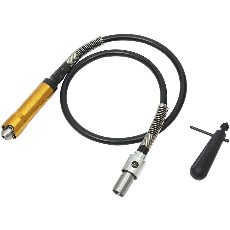 KATSU Flexible Angle Grinder Extension Shaft with 6mm Key Chuck