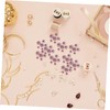 LALAFINA Cherry Blossom Pink Flatback Rhinestones Round Gems for DIY