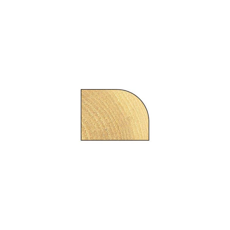 Trend CraftPro Ovolo Rounded Over Router Cutter Bit, 1/4 Inch