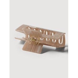 [JAJU JAJU] Patterned square hair clip stand, brown / [JAJU자주] 패턴 사각 헤어집게 대, 브라운