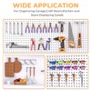 INCLY 50 Pack 2 Inch Pegboard Hooks, 1/4" Heavy Duty