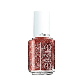 essie Luxeeffects Nagellack tassel shaker Nr. 383 / Glitzer Topcoat in Kupfer und Bronze, 1 x 14 ml