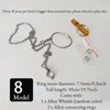 Bird Foot Chain Flying Stainless Steel Training Rope Outdoor Parrot