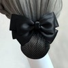 KISARG Barrette with Chignon Net, Bun Net, Women's, Hair Accessories,