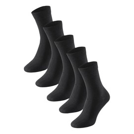 Schiesser Women's Socks (Pack of 5) (Multipack 5 Pack Damensocken Strümpfe) - black, size: 39-42