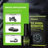 Edantas Silver Gray Rim Touch Up Paint, Wheel Touch Up