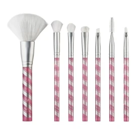 E.l.f. Candy Cane Set De 7 Brochas Para Ojos Y Rostro