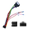 SIGANDG 16 Pin ISO Adapter Cable Car Radio Plug 16