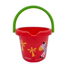 Gowi 550-60 Bucket Diameter 18 cm Red Sand and Water Toy
