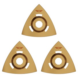 3 x 80mm TopsTools RVCRT_3 Carbide 13mm HEX Fitting Triangle Rasp Blades Compatible with Draper MT250A 23038, MT250 31328, Wickes 235510, Renovator Multitool Multi Tool Accessories