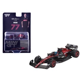 DCD Alfa Romeo C43 #77 Valtteri Bottas 2023 Limited Edition 1/64 Kick Formula One F1 'Australian GP' Car Fans