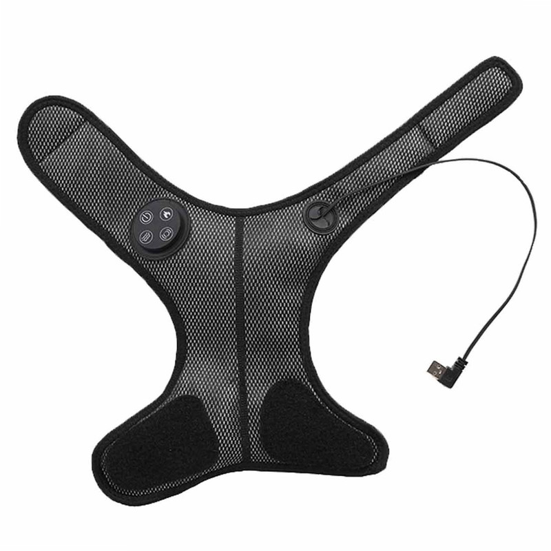 Electric Foot Ankle Massager Vibration Heating Foot Acupuncture Points Massage